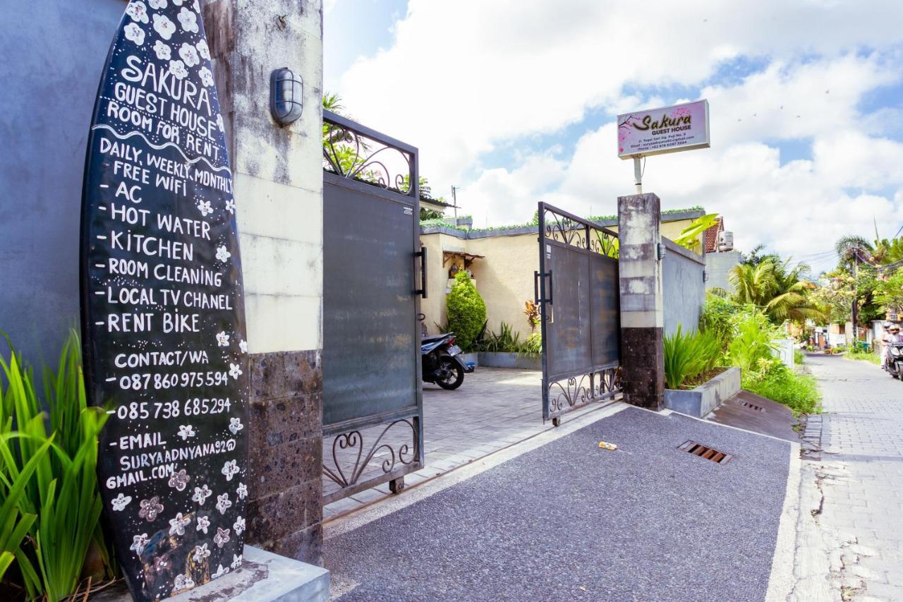Sakura Guest House Canggu Kültér fotó